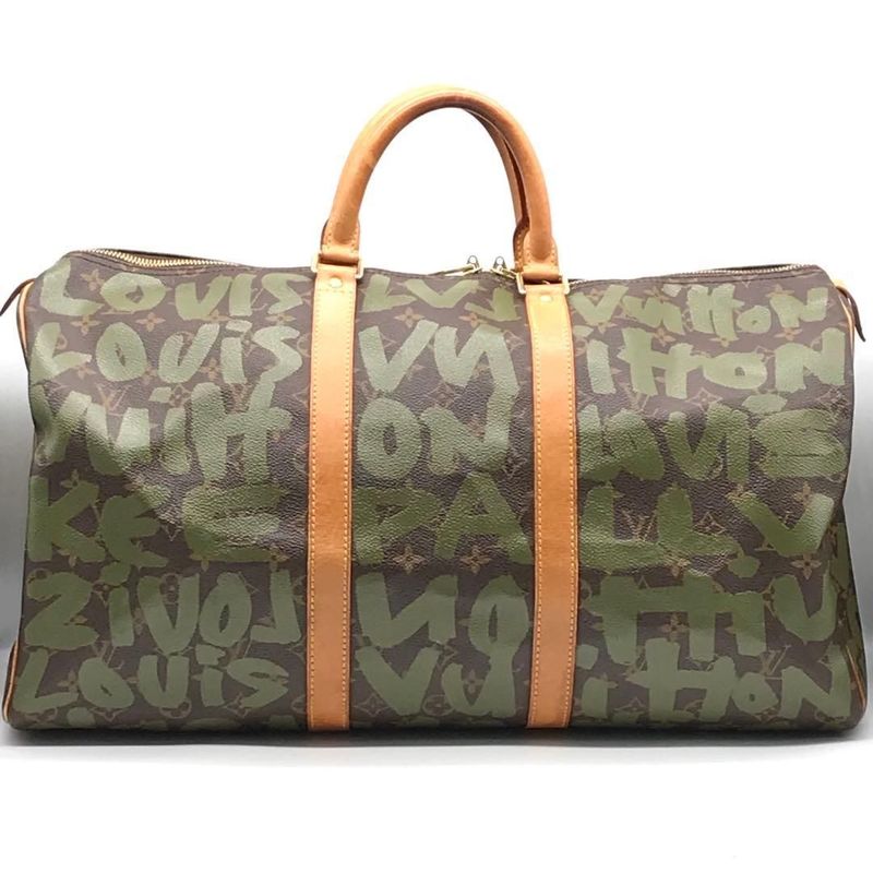 Louis Vuitton Monogram Graffiti Keepall 50 Boston Bag Price Negotiation Welcome