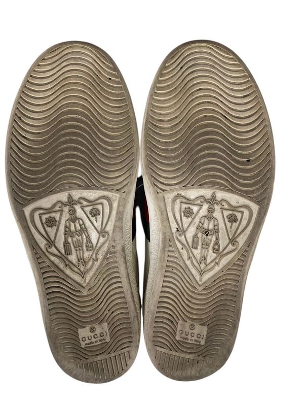 2121 Gucci Sneakers Ace Embroidery Bee Sherry Line 429446 Preowned Uk7 Approx