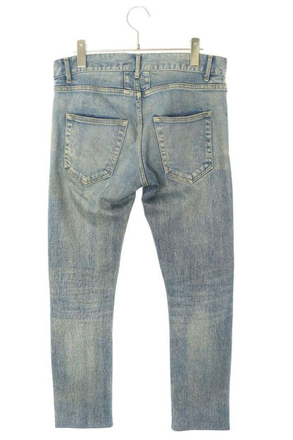 Saint Laurent Paris 399991 Y915i Damaged And Repaired Denim Pants Men's 28