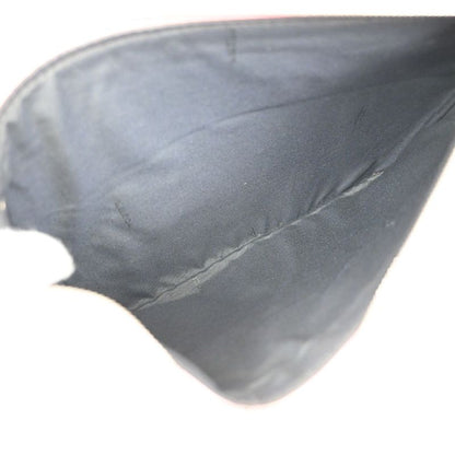 Fendi Clutch Bag Triplet Pouch Studded Black Pink Orange 35ka614