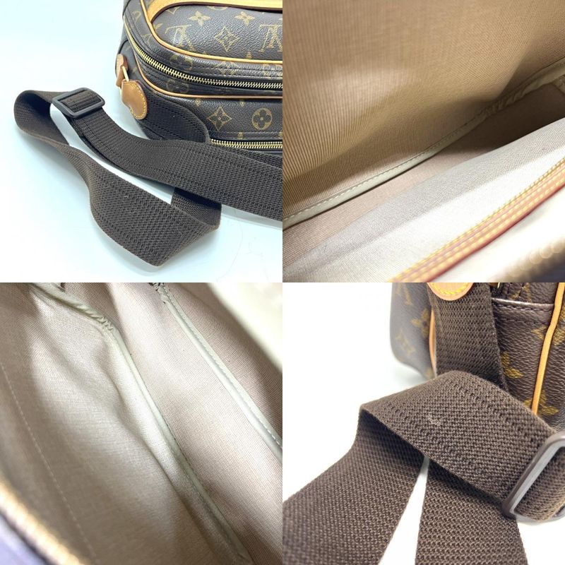Louis Vuitton Shoulder Bag Reporter PM M45254 Monogram Canvas Brown