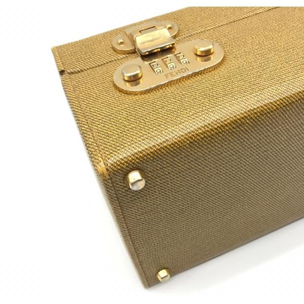 Fendi Mini Trunk Hand Bag