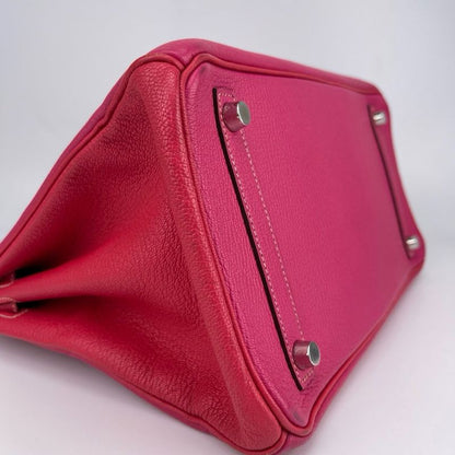 Hermes Birkin 30 Handbag Togo Framboise