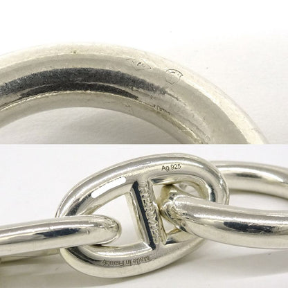 Hermes Chaine D'ancre T GM Bracelet 10 Frames Sv925 Unisex Jewelry -