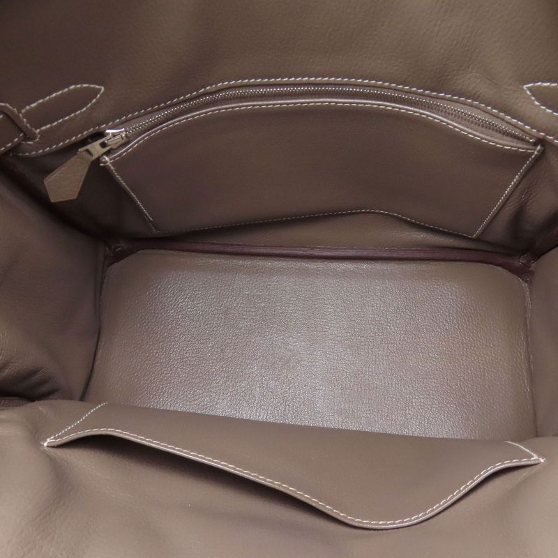 Hermes Birkin 30 Etape Silver Hardware Handbag Taurillon Women