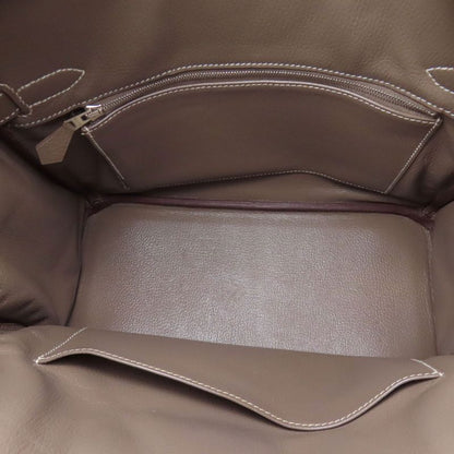 Hermes Birkin 30 Etape Silver Hardware Handbag Taurillon Women