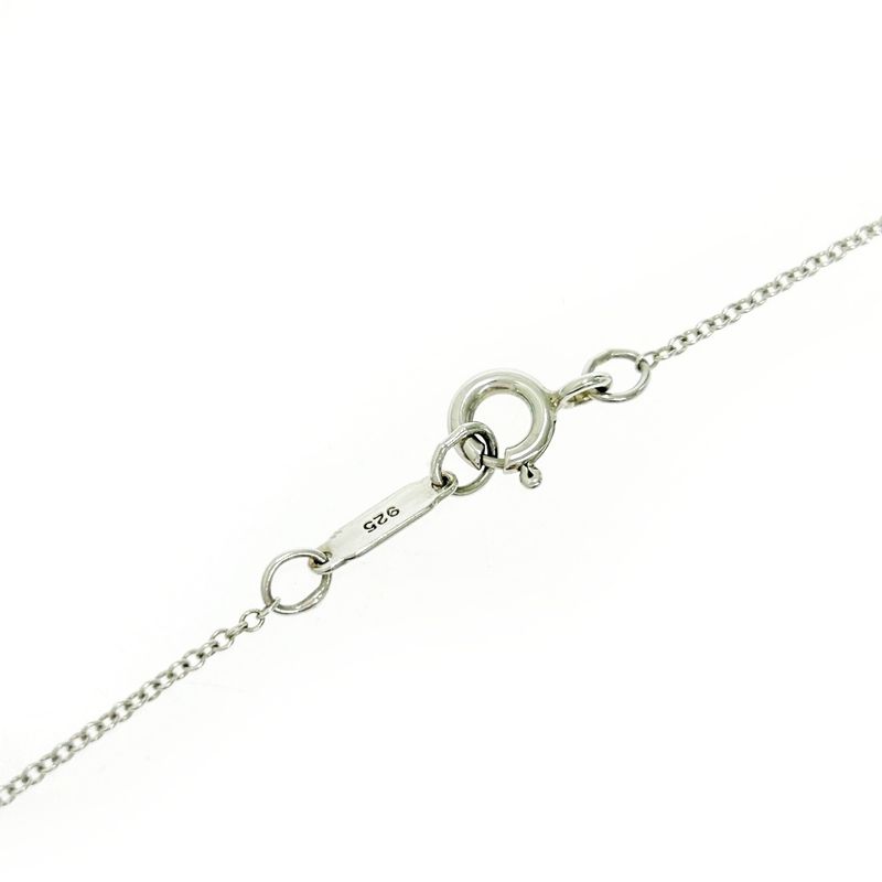 Tiffany & Co Silver Atlas Bar Necklace 6.8g 925 Engraved 445345 Necklace