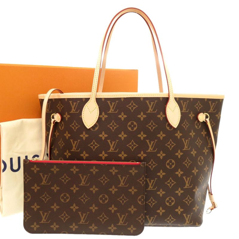 Louis Vuitton Current New Shape Neverfull MM Monogram Threes M46987 Tote Bag LV