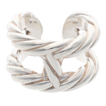 Hermes Pallard Silver Ring Men's 53 12