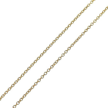 Tiffany & Co Infinity Cross Necklace 18K Yellow Gold 750 Yellow Gold 40.5cm