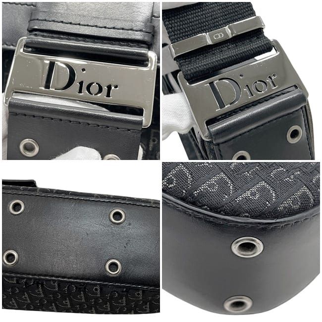 Christian Dior Shoulder Bag Street Chic Black