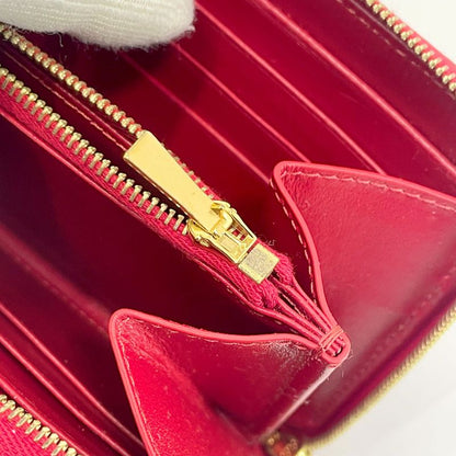 Celine Round Zipper Leather Zipped Wallet Long Wallet 24-2201l