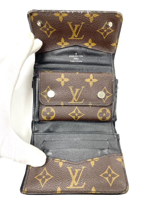 Louis Vuitton Monogram Macassar Portefeuille Compact Trifold Wallet M60167