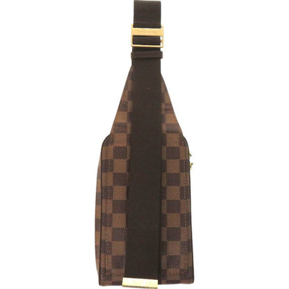 Louis Vuitton Geronimos Damier N51994 Damier Canvas Ebène Body Bag LV 0767