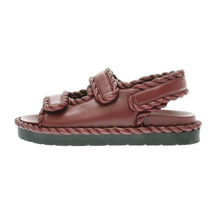 Bottega Veneta Jack Flat Sandals Barolo 35