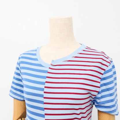 Loewe Dress Size S Asymmetrical Striped Cut And Sewn 20240612 Gp6096