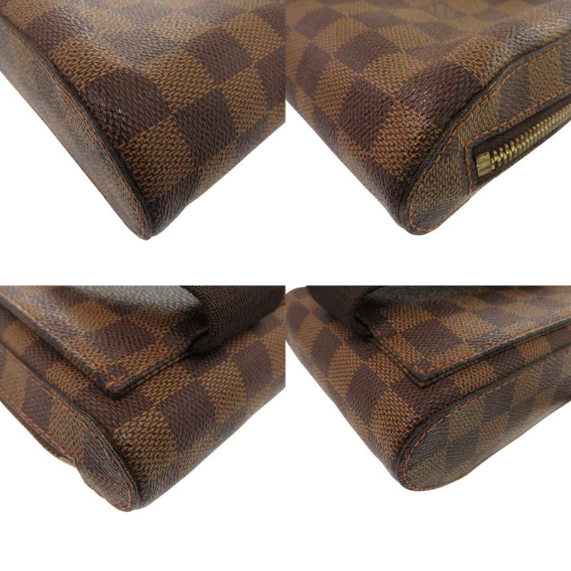 Louis Vuitton Geronimos Damier N51994 Damier Canvas Ebène Body Bag LV 0767