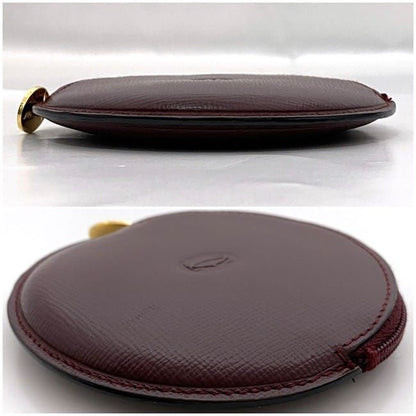 Cartier Coin Case Ec21144 Bordeaux Must