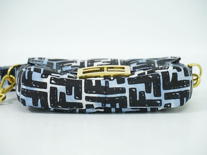 Authentic Fendi Zucca Bucket Joshua Vidas Collaboration 2WAY Shoulder Bag Belt