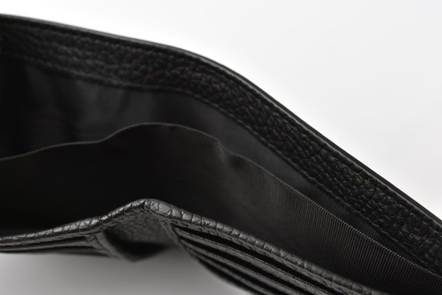 Gucci Wallet Fold Wallet 473916 Dorian Black Calf Leather