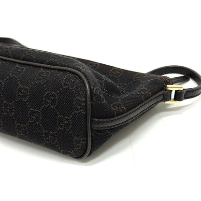 Gucci Accessory Pouch GG Pattern 257300 Canvas Brown