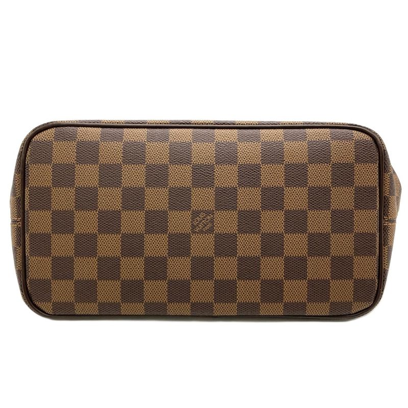 Louis Vuitton Saleya PM Tote Bag Damier Ebène N51183 Gold Hardware Vi0049