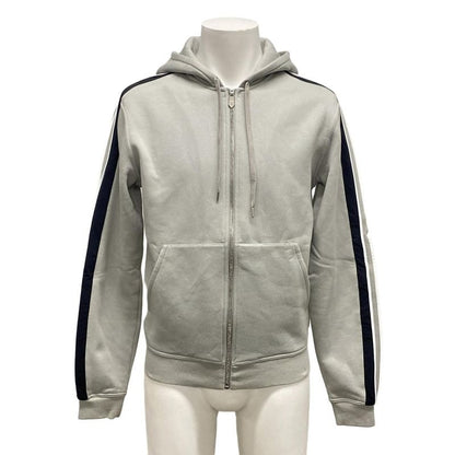 Hermes Hoodie Size XS Men's - H467780ha Light Gray X Black X White Long