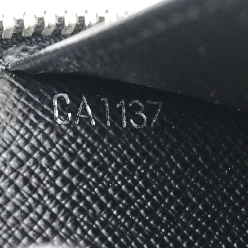 Louis Vuitton Zippy Organizer Damier Graphite Long Wallet N63077 81bs093