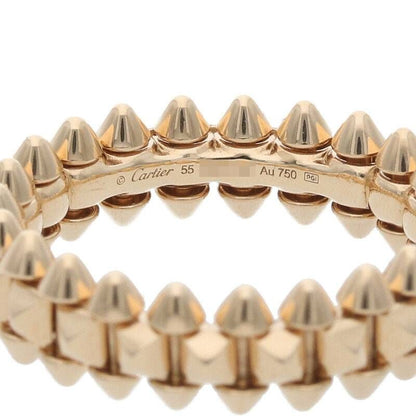 Cartier Clash 18K Pink Gold Crash De Ring Smring Men's 15 55