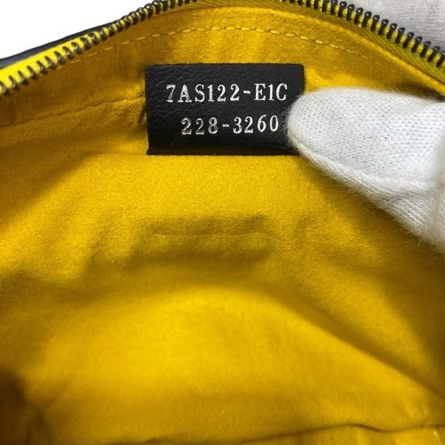 Fendi 7as122 Mini Shoulder Bag Pochette Mini Bag Logo Red Yellow Blue Multicolor
