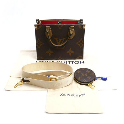 Louis Vuitton On The Go PM 2way Shoulder Bag Monogram & Monogram - Reverse