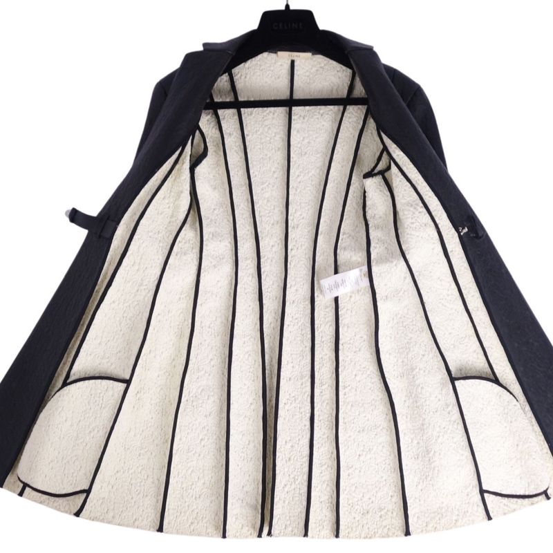 Celine Jacket Phoebe Period Leather Jacket Lamb Leather