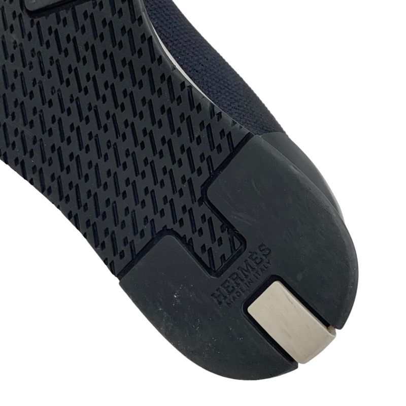 Hermes Volo Sneakers Shoes Socks Sneakers Knit Black White