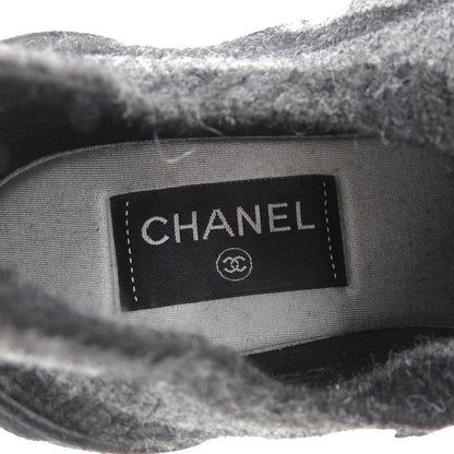 Super With Box Chanel 2023 Item G38750 Coco Mark Suede Socks Sneakers Shoes 38