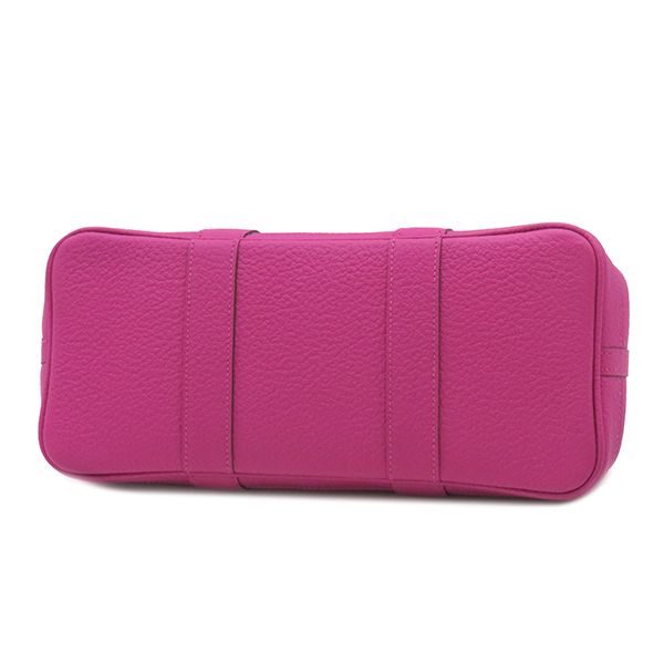 Hermes Tote Garden Party TPM Country Rose Purple Silver Hardware Purple