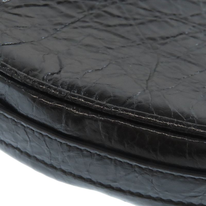 Balenciaga Heart Motif Shoulder Bag Leather Women