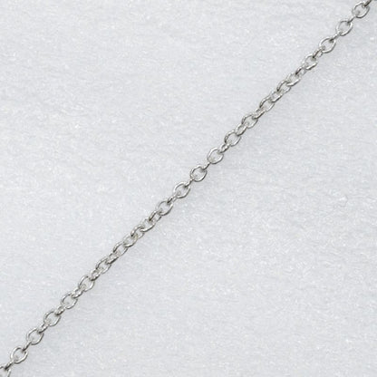 Tiffany & Co Open Heart Elsa Peretti 925 Silver Ladies 2.1g Necklace