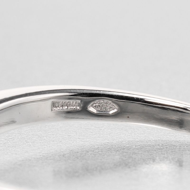 Bvlgari Bulgari Fedi Wedding Pt950platinum #17 Men's 3.72g Ring