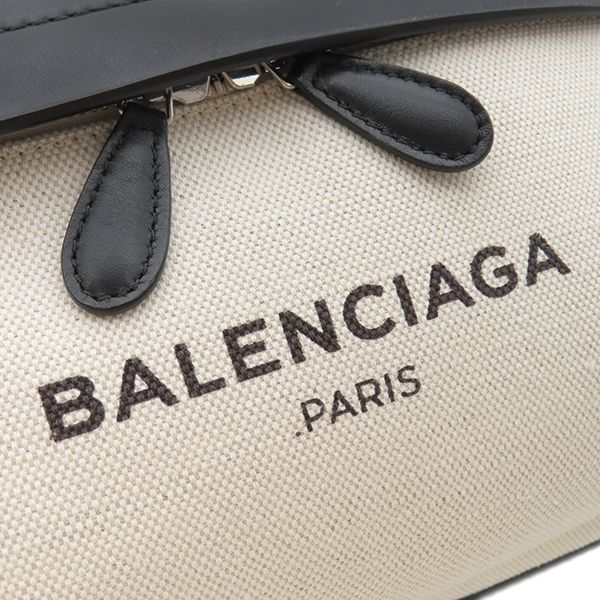 Balenciaga Backpack Daypack Backpack Canvas Leather White X Black Silver