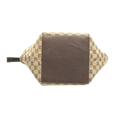 Gucci 131228 Tote Bag GG Canvas Handbag Gucci Beige