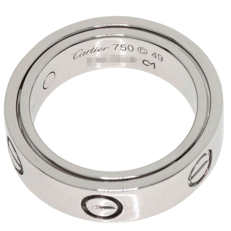 Cartier Sea Cles Settlove #49 Ring - Ring 18K White Gold Ladies
