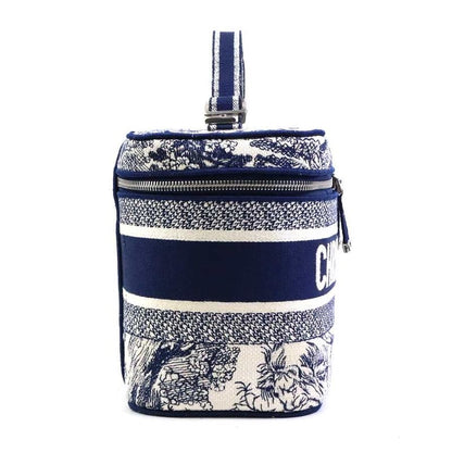 Christian DIOR Vanity Bag Handbag Oblique
