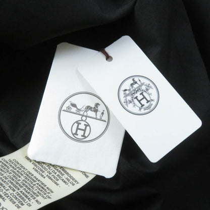 Hermes 23SS 100% Cotton 100% Cotton Embroidered Caleche Serie Buttons Sleeveless