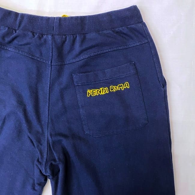 Fendi Trousers Navy Kids 5893 Jmf025 5V0