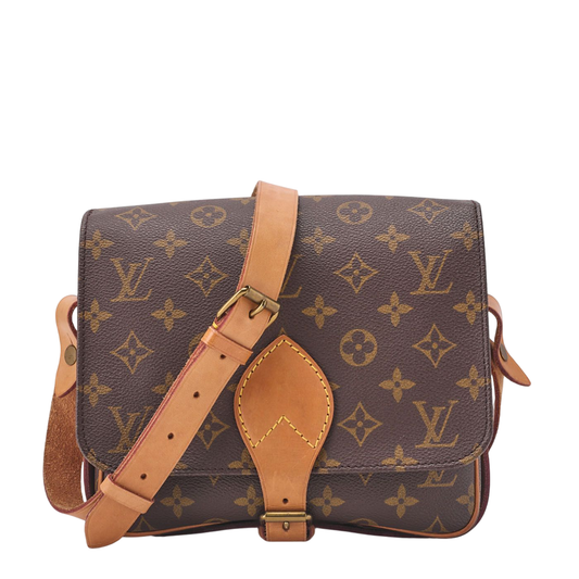 Louis Vuitton Monogram Cartesiere MM M51253 Brown (gold Hardware) Shoulder Bag