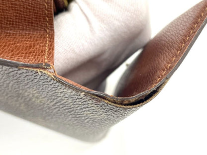 Louis Vuitton Monogram Pochette Porte Monet Cles Di Long Wallet M61725 Brown