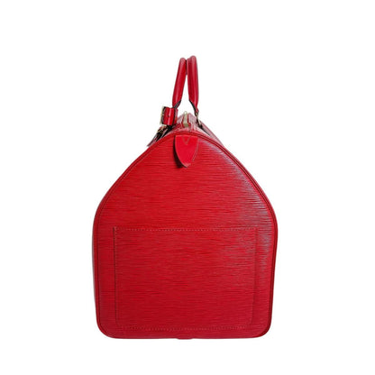 Louis Vuitton Epi Travel Bag Keepall 55 Boston Red