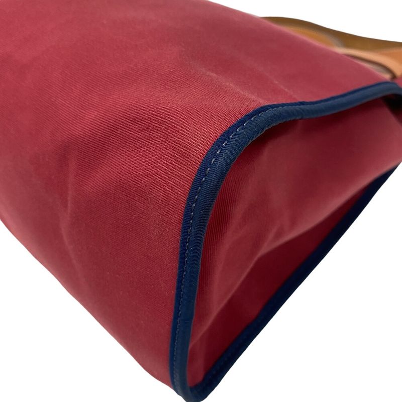 Hermes/hermes Herbag Zip MM 2WAY Shoulder Bag Leather Handbag Brown Ladies