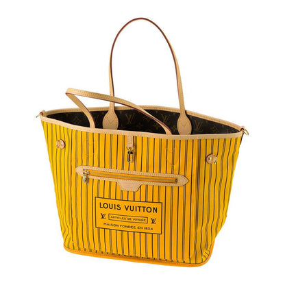 Louis Vuitton Tote Bag Neverfull - Inside Out MM Brown/jeanne Saffron