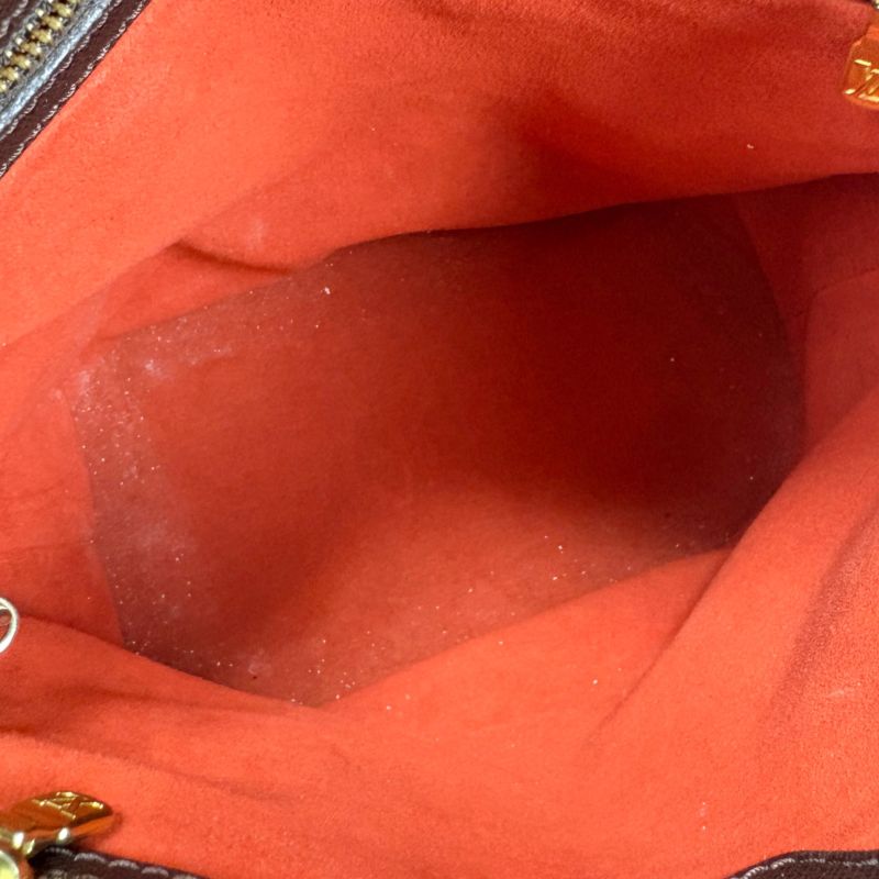 Louis Vuitton Petit Baguette Marais Mini Tote Bag Damier Leather Brown Shoulder